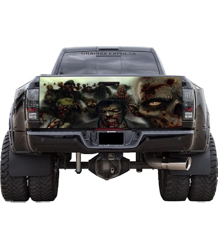 Amazon.com - GRAPHIX EXPRESS Truck Tailgate Wrap - T27 Devil Demon